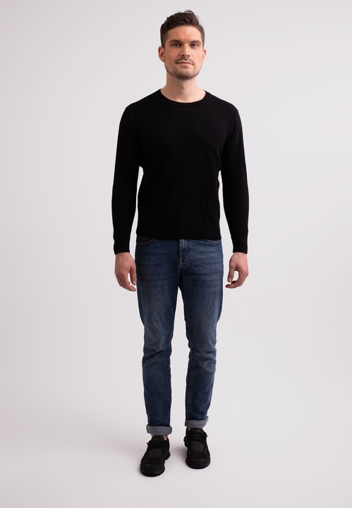 Produktbild Cash-Mere Recycelter Kaschmir Rundhals Pullover (M)