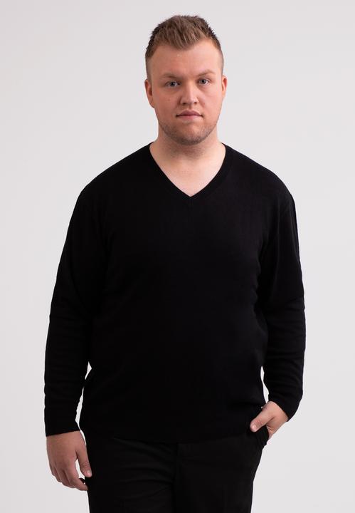 Image du produit Cash-Mere Kaschmir V-Ausschnitt Pullover (4XL)