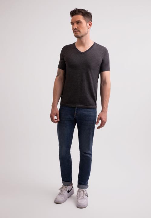 Image du produit Cash-Mere Kaschmir T-Shirt mit V-Ausschnitt (XXL)