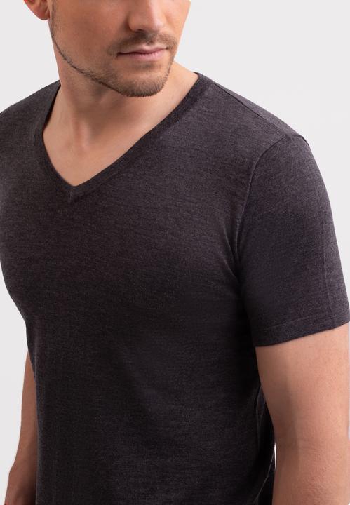 Image du produit Cash-Mere Kaschmir T-Shirt mit V-Ausschnitt (XXL)