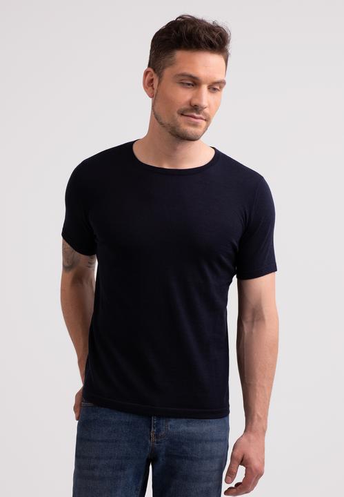 Actual product image Cash-Mere Kaschmir T-Shirt mit Rundhals (XL)