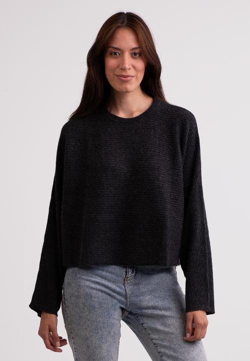 Immagine prodotto Cash-Mere Wolle Kaschmir Rundhals Pullover (L)