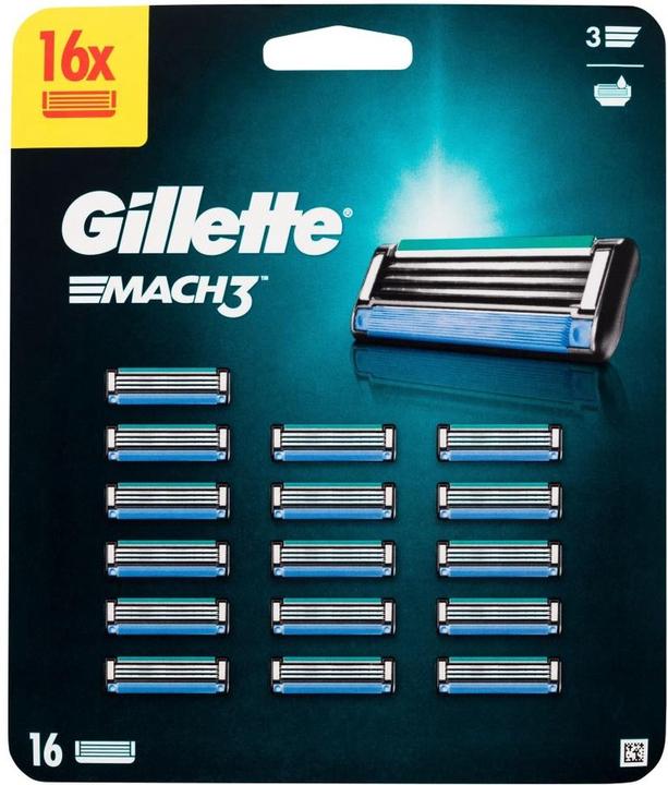 Produktbild Gillette Mach3 16ml Rasiermesser für Männer (16 x)