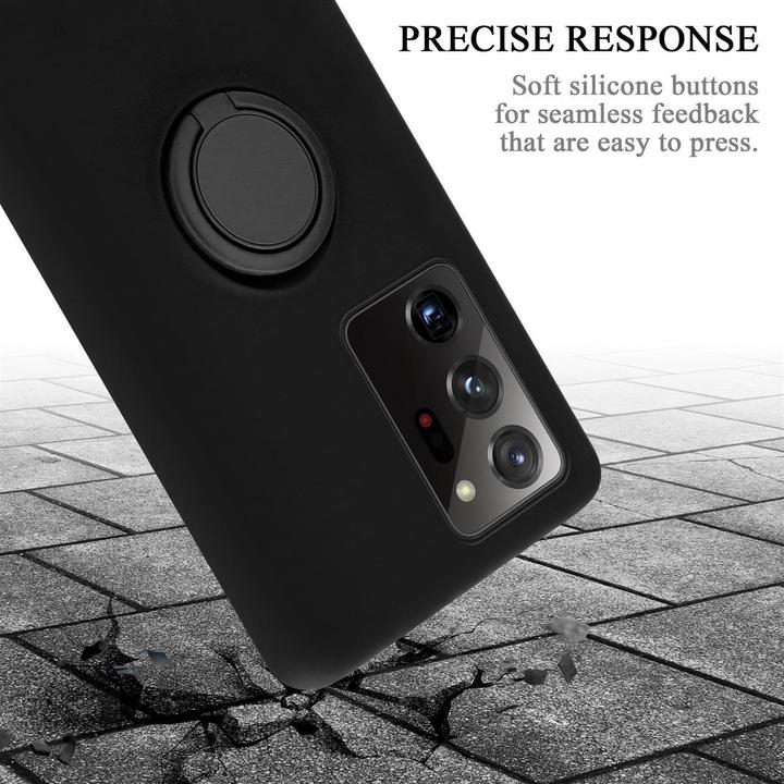 Image du produit Cadorabo TPU Liquid Ring Silicone Case Cover (Samsung Galaxy Note 20 Ultra)