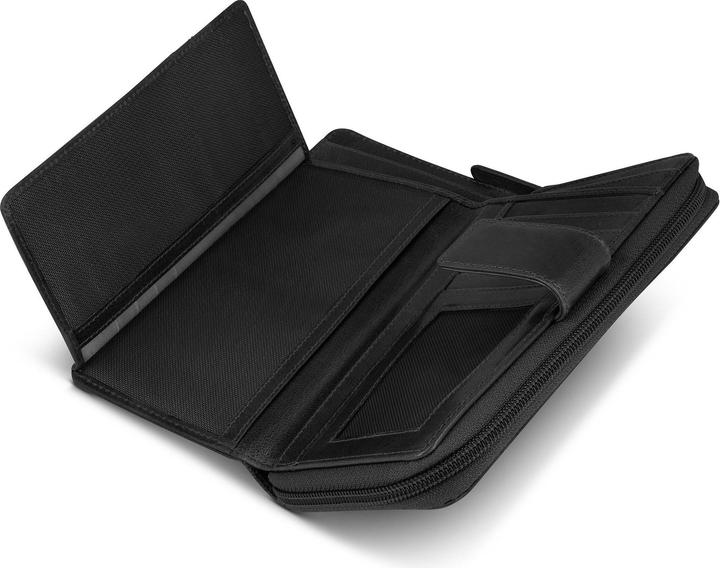 Actual product image Bugatti Valencia wallet RFID protection leather 10 cm