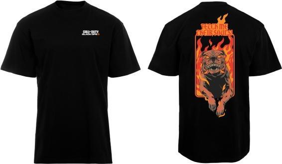Productafbeelding Dpi Merchandising Call of Duty: Black Ops 6 Oversized T-Shirt ""Hellhound"" Zwart (S)