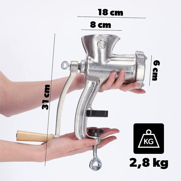 Image du produit Kadax Hachoir à viande en fonte, taille 8