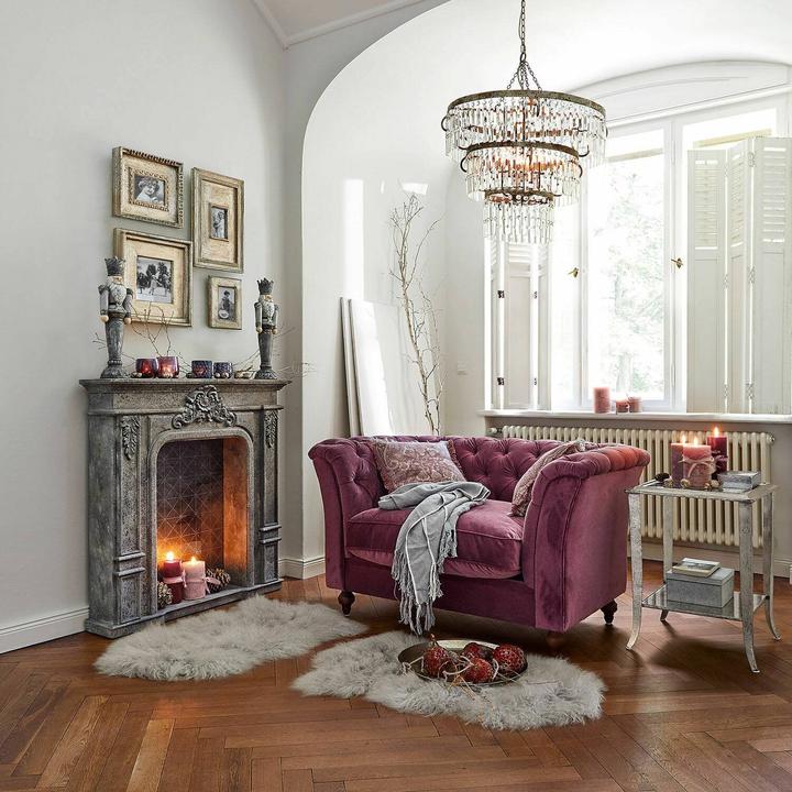 Immagine prodotto Loberon Set di 4 specchi Holny argento antico