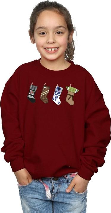 Produktbild Star Wars Christmas Stockings Sweatshirt Mädchen (152, 158)