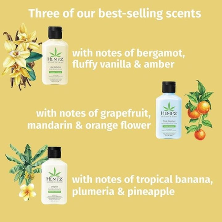 Produktbild Hempz Healthy Hydration Triple Moisture Age Defying Original 2.25 Oz (Körpercreme)