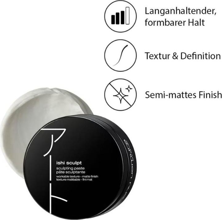 Produktbild Shu Uemura Ishi Sculpt Sculpting Paste (Haarwachs, 75 ml)
