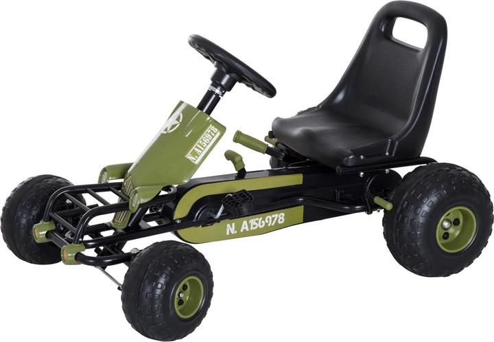 Produktbild Homcom Kinder Tretauto mit Handbremse