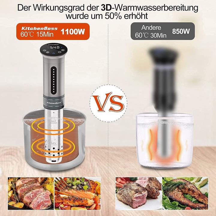 Productafbeelding KitchenBoss Sous Vide Kookstok