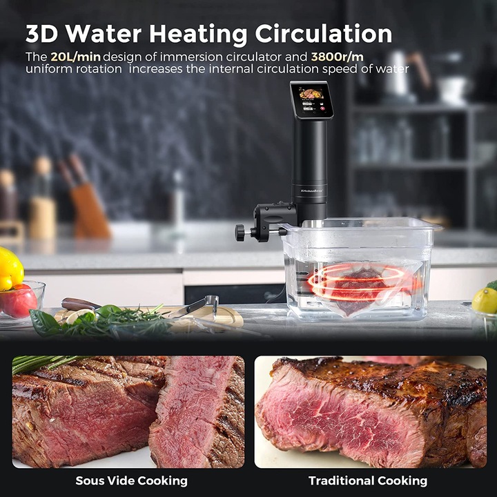 Actual product image KitchenBoss Sous Vide Cooker Stick