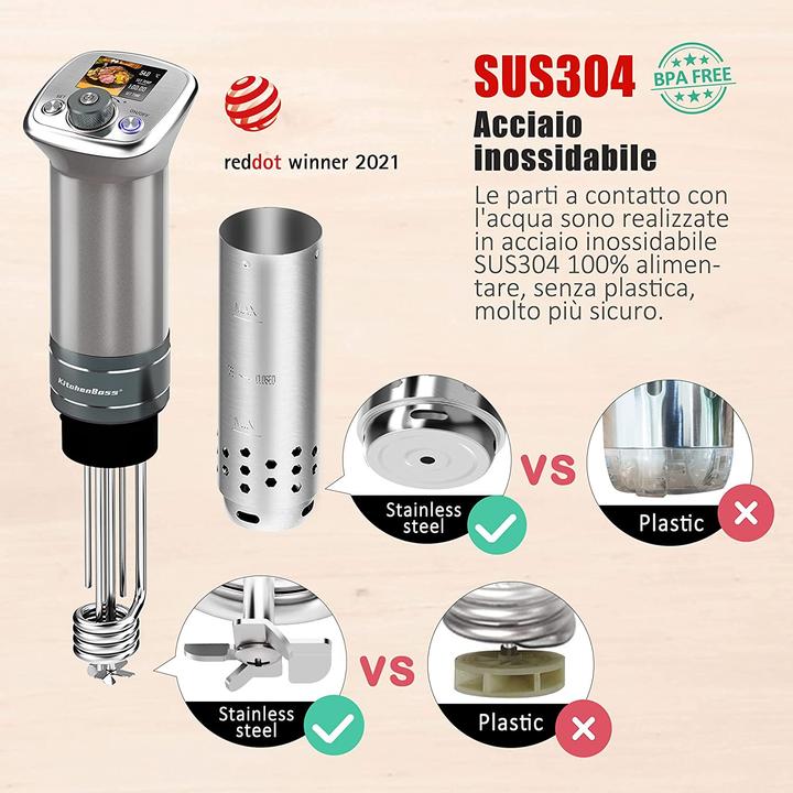 Immagine prodotto KitchenBoss Sous Vide Roner