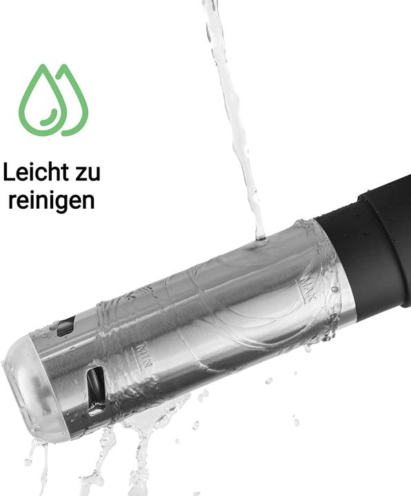 Productafbeelding KLAMER Sous Vide Stick 1200 Watt IPX7 wasserdicht 3D Zirkulation
