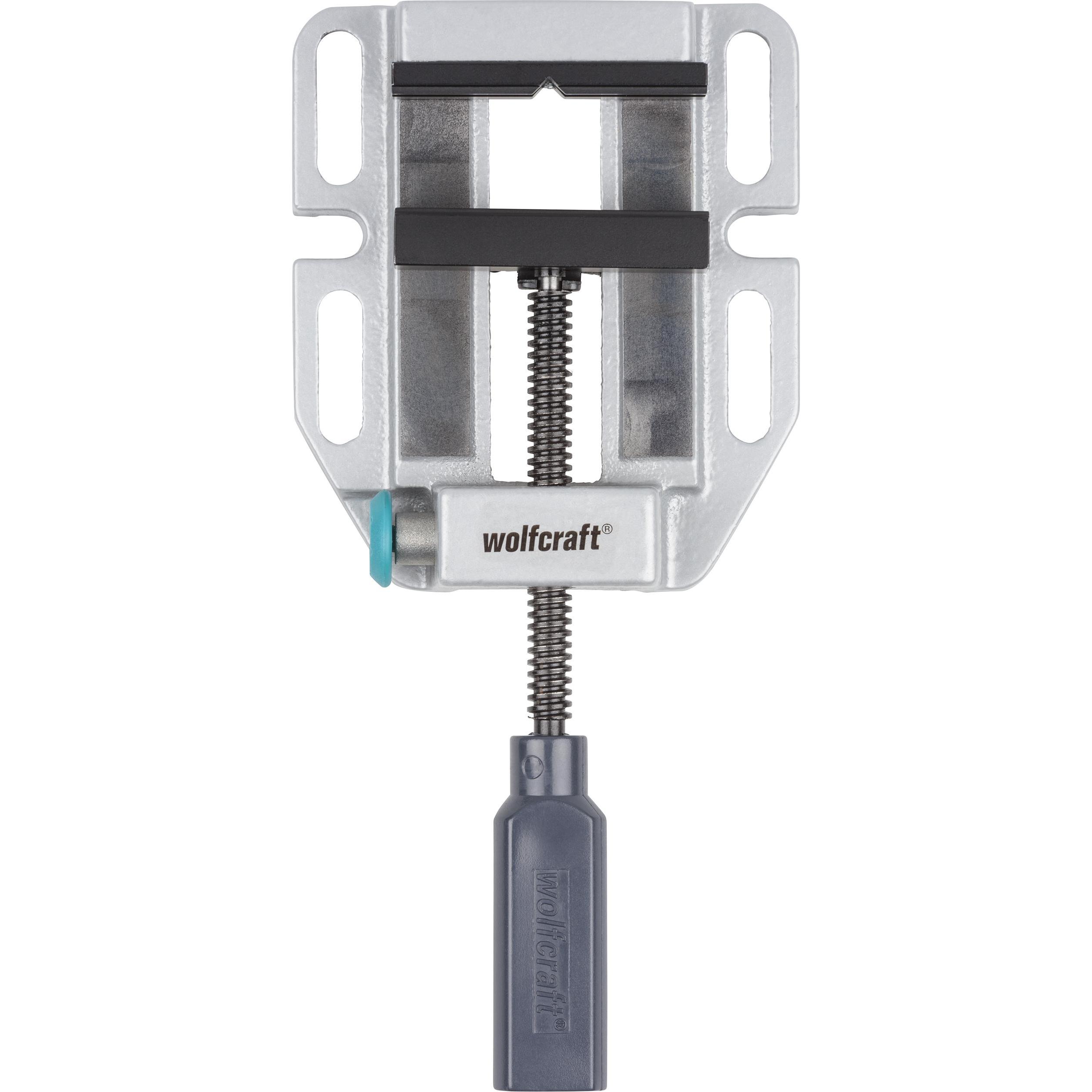 Thumbnail - wolfcraft, Schraubstock + Zwinge, Maschinenschraubstock (80 mm)