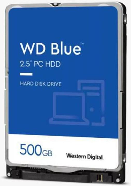 WD Blue Mobile 500GB HDD SATA (0.50 TB, 2.5")