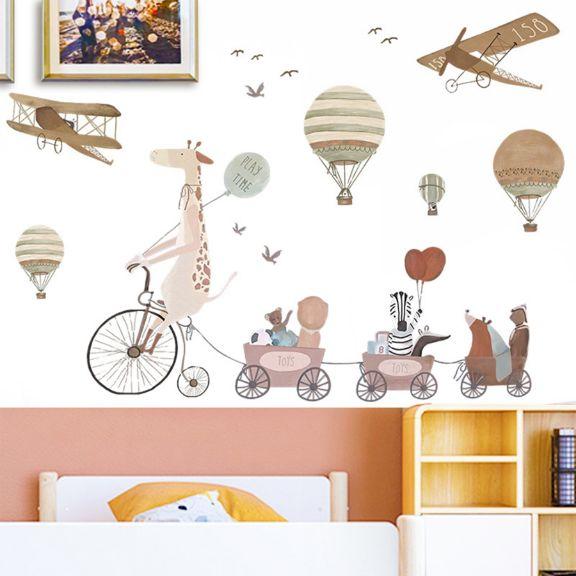 Image du produit Konjac Sponge ROOM Decor SIPO-WS63031 NAKLEJKI NA ŚCIANĘ ŻYRAFA i PRZYJACIELE