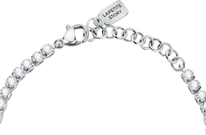 Immagine prodotto La Petite Story Tennis Br Amicizia Wh Cryst+ (16 cm, Acciaio inossidabile)