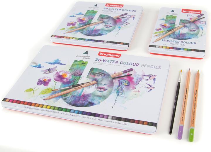 Produktbild Bruynzeel Expression Aquarellfarbstifte (36x)