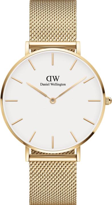 Daniel Wellington Classic Petite Evergold White (36 mm) (Orologio da polso analogico, 36 mm)