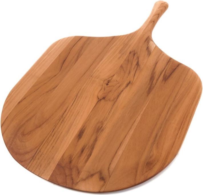 Produktbild TeakHaus Canoe Servierbrett Pizza mit Griff S