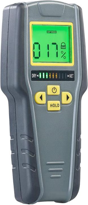 Image du produit AGT Détecteur d'humidité numérique 4 en 1 avec mesure non invasive
