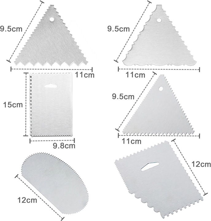 Produktbild Intirilife 9-teiliges Torten Set