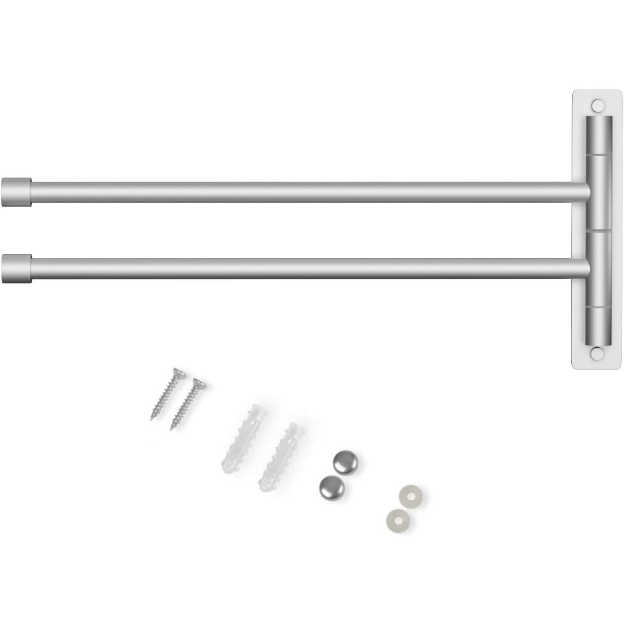 Intirilife, Handtuchhalter + Handtuchhaken, Handtuchhalter