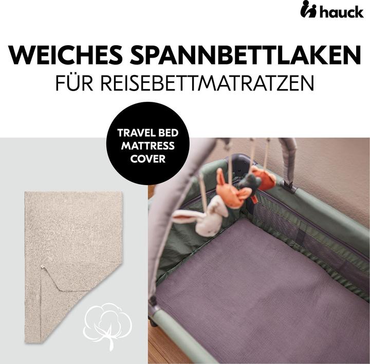 Immagine prodotto Hauck Lenzuolo a pieghe (60 x 120 cm)