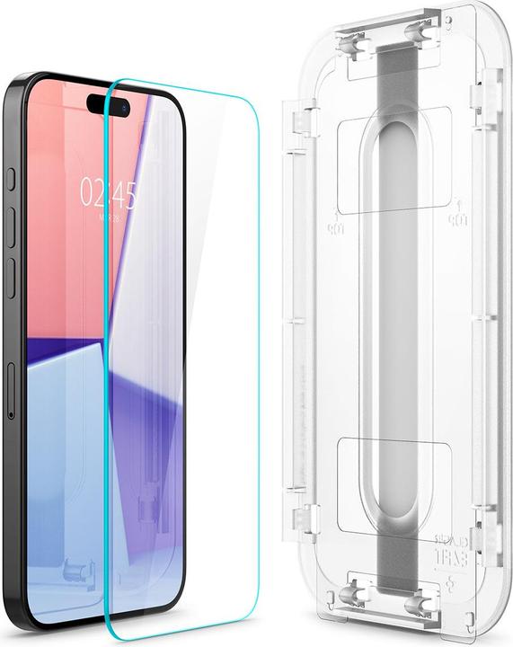 Produktbild Spigen Glas.TR EZ Fit (1 Stück, Apple iPhone 15 Pro Max)