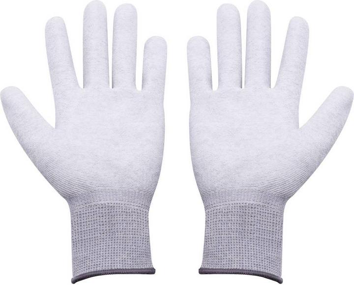 Actual product image Quadrios ESD glove size: L polyamide, polyurethane (L)
