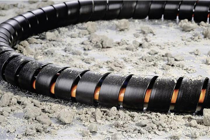 Immagine prodotto HellermannTyton SPF20-PP-BK Tubo a spirale nero 1 m (Tubo a spirale per cavi, 100 cm)