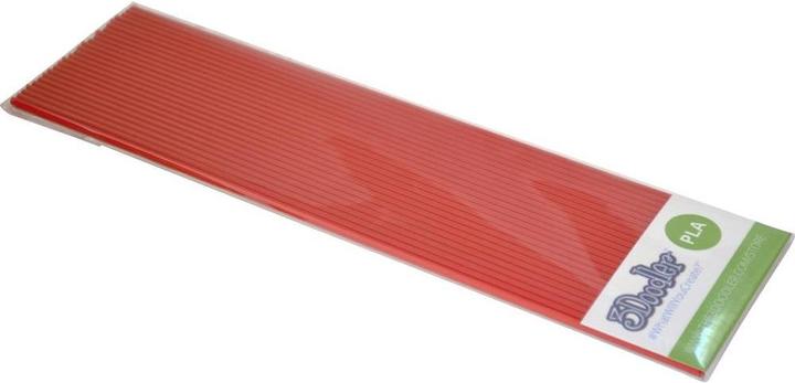 Immagine prodotto 3Doodler Create+ Filamento PLA Rosso 24 Pezzi "Peperoncino Rosso 24 Confezione (PLA, 1.75 mm, 63 g, Rosso)