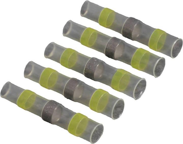 Produktbild Quadrios 22C464 Stossverbinder mit Schrumpfschlauch 4.0 mm² 6.0 mm² Vollisoliert Gelb 1 Set