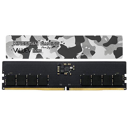 Vertex Kingsman Memória Desktop - 16Gb Ddr5 (5600Mhz, Cl46, 1.1V) (5600 Mhz, Ram Ddr5, Dimm), Memoria Ram