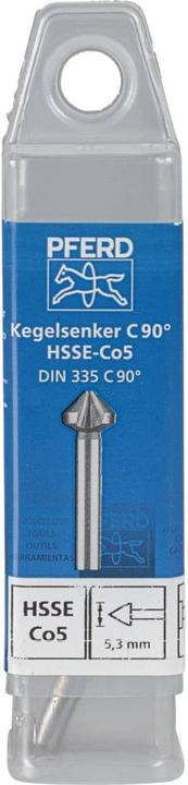Produktbild Pferd KES HSSE DIN 335 C90° 5,3 25202124 Kegelsenker 5.3 mm HSS 1 St. (5.3 mm)