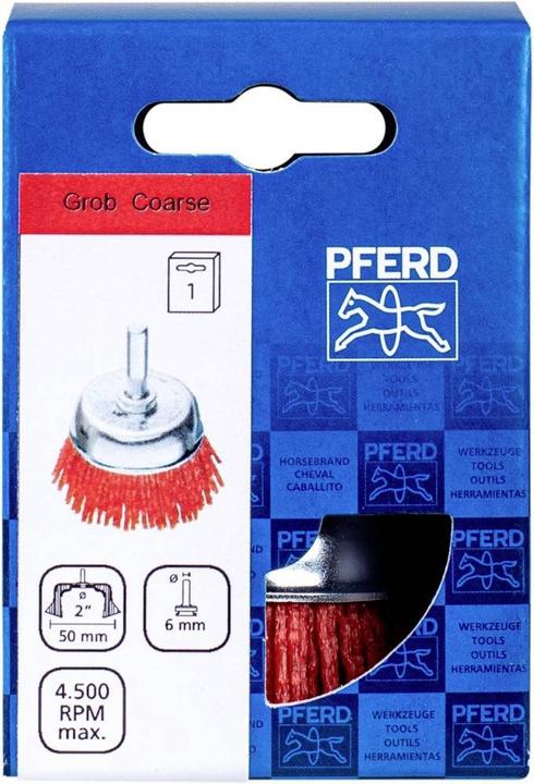 Actual product image Pferd Cup brush 43740165 1 pc.
