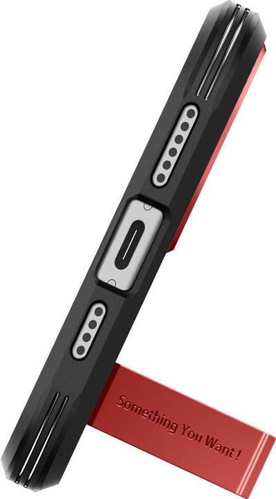Produktbild Spigen Tough Armor MagSafe, rot - iPhone 15 (Apple iPhone 15)