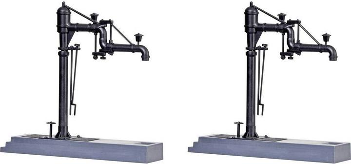 Produktbild Kibri 39422 H0 Wasserkran mit Gelenkausleger, 2er
