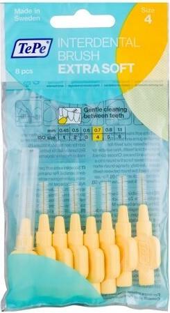 Image du produit TePe Brosses interdentaires Extra Soft ISO 4 (8 x, 0.70 mm)