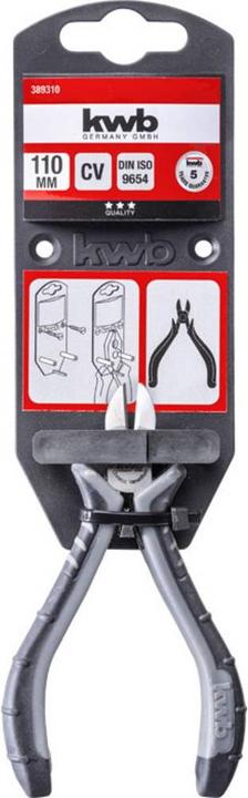 Actual product image kwb 389310 Electronics and precision mechanics side cutters 110 mm (110 mm)