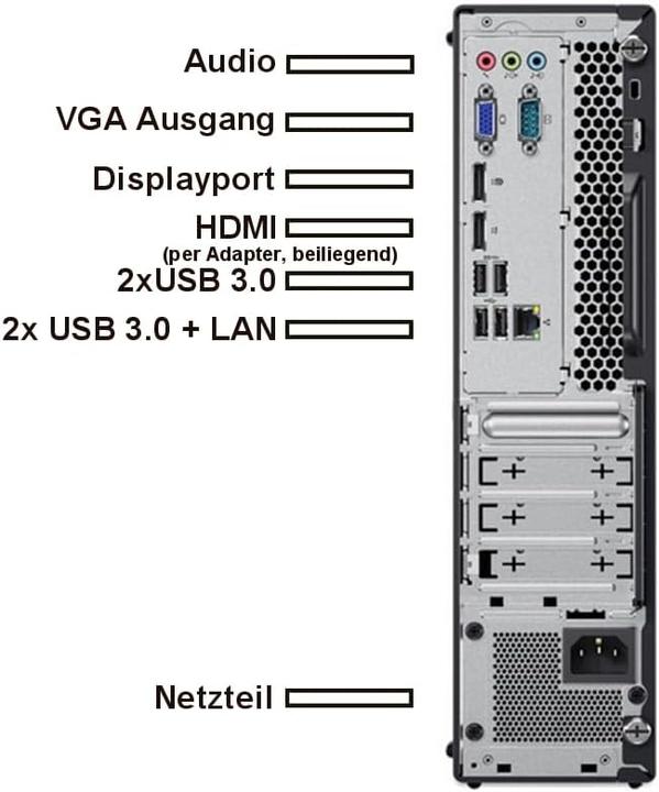 Produktbild Lenovo ThinkCentre PC mit Intel Core i7 und Windows 11 Pro (Intel Core i7-7700, 32 GB, 1000 GB)