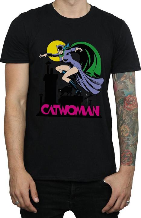 Produktbild Catwoman Text Logo TShirt (XL)