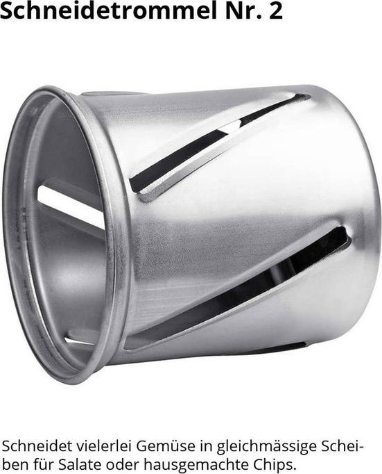 Image du produit Tromco Râpe à tambour avec tambour 2, 3, 4