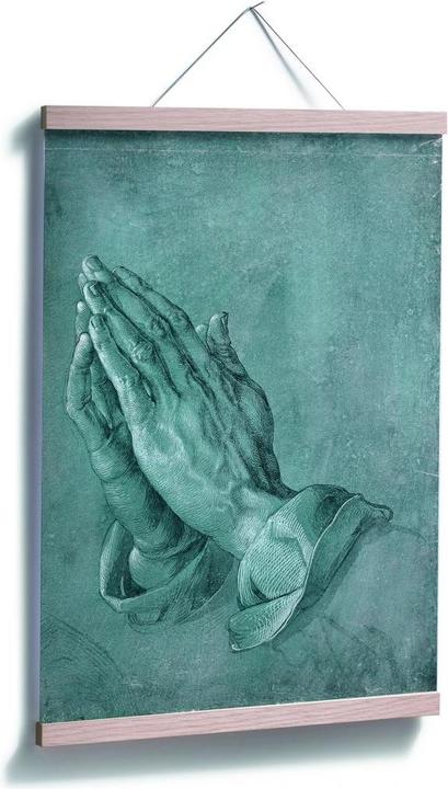 Actual product image Trenddeko Dürer - Study on Praying Hands (70 x 100 cm)
