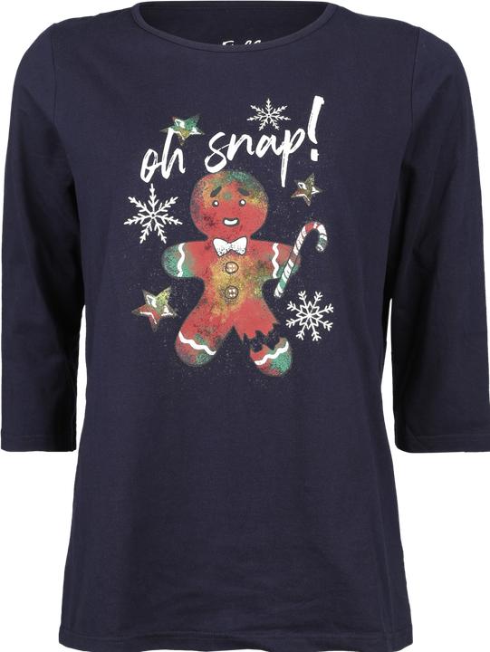 Produktbild Full Volume by EMP Pyjama with Gingerbread Man Print (L)