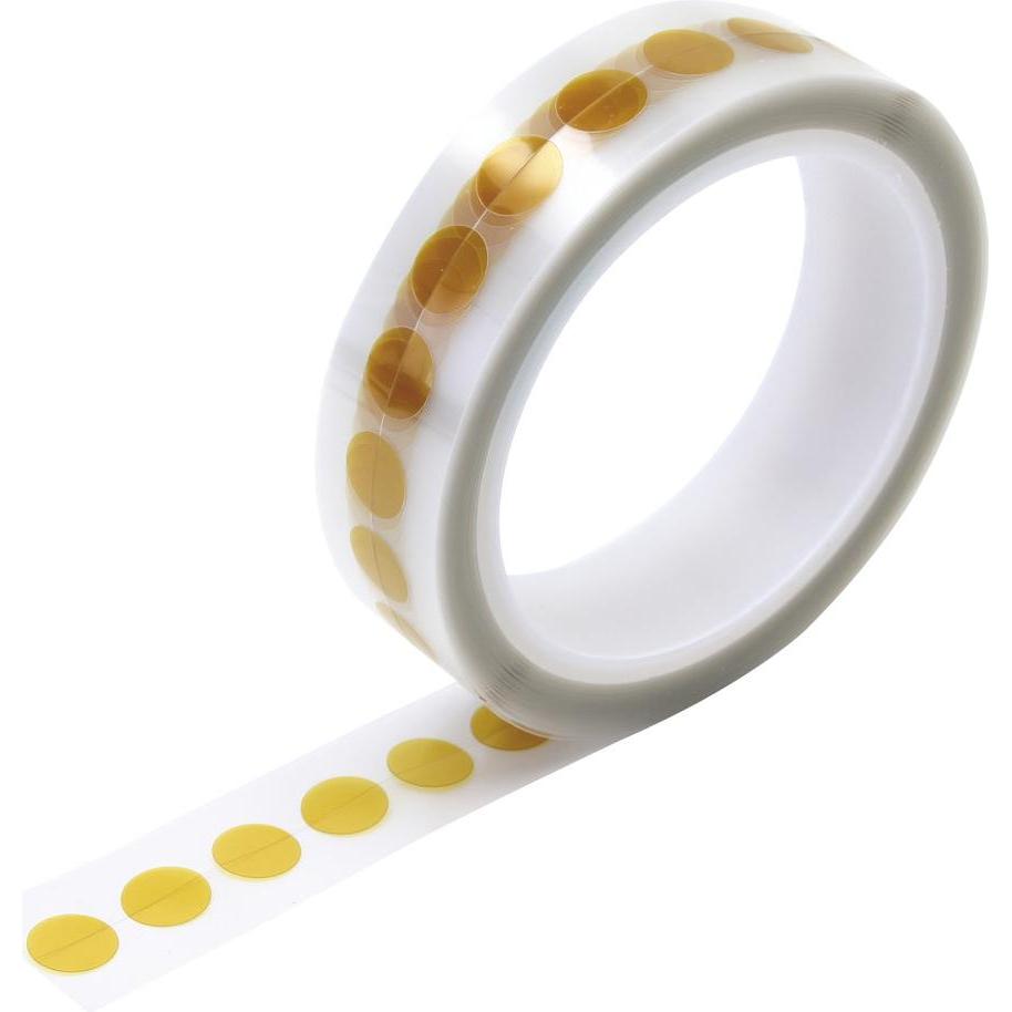 Wetec, Klebeband, Polyimid-Klebepunkte, 1.000 St. auf Rolle, 4 mm