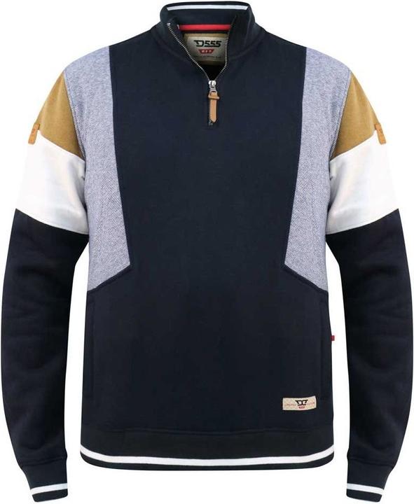 Produktbild DUKE Kenington D555 Sweatshirt Mit Halbem Reissverschluss (3XL)